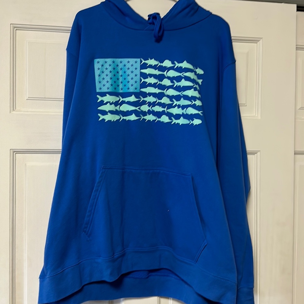 Columbia mens Fishing hoodie-worn a few times